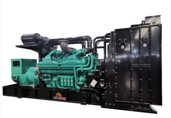 1500kw Perkins Diesel Generator With Baseframe Fuel Tank ISO9001 Certified